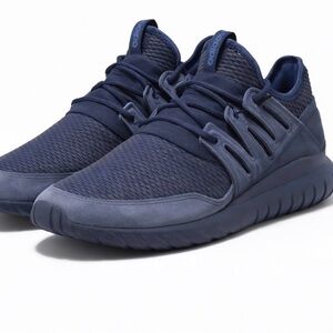 Adidas Originals Tubular Radial Navy Sneakers Men’s Blue Casual Shoes